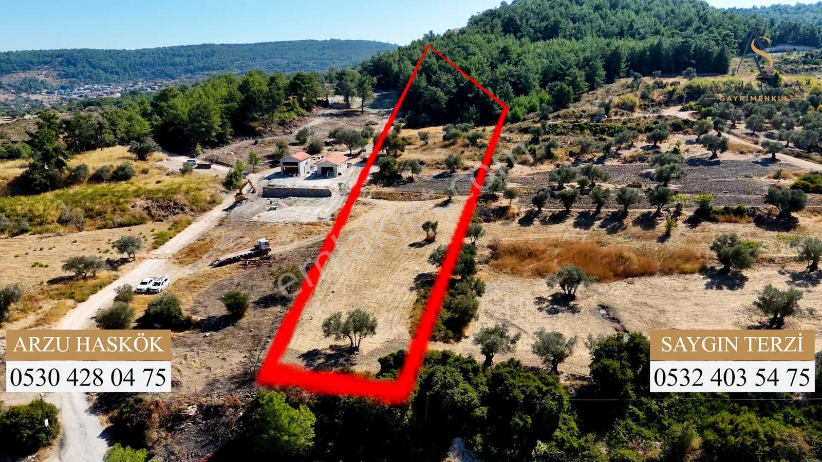Urla Yenicede Deniz Manzaralı Tek Parsel Tek Tapu Satılık Tarla — fotoğraf 16