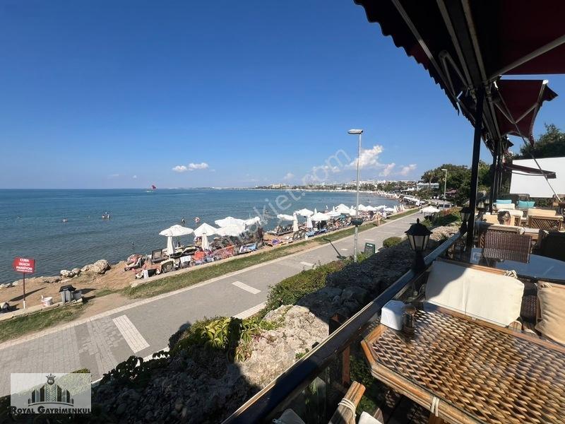 Side'De Denize Sıfır Satılık 1.086M²