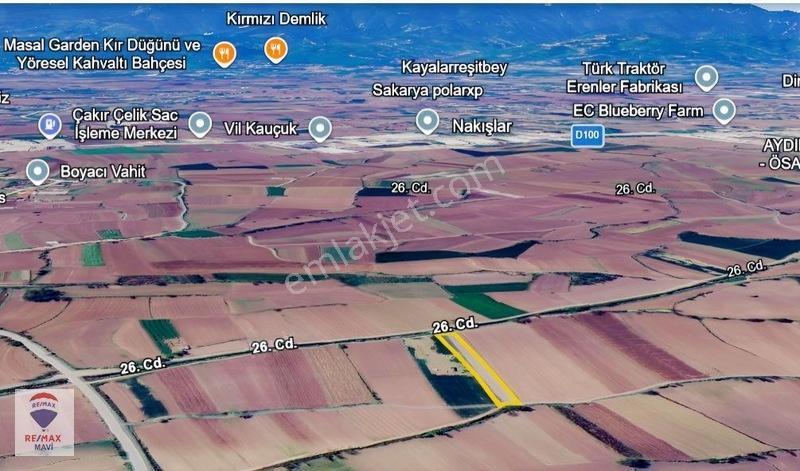 Erenler Büyükesence'de Sulama Kanalı Yanında Düz Verimli Tarla — fotoğraf 13