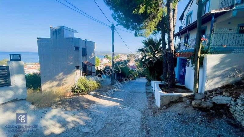 Urla Balıklova'da Panoramik Deniz Manzaralı Arsa — fotoğraf 4