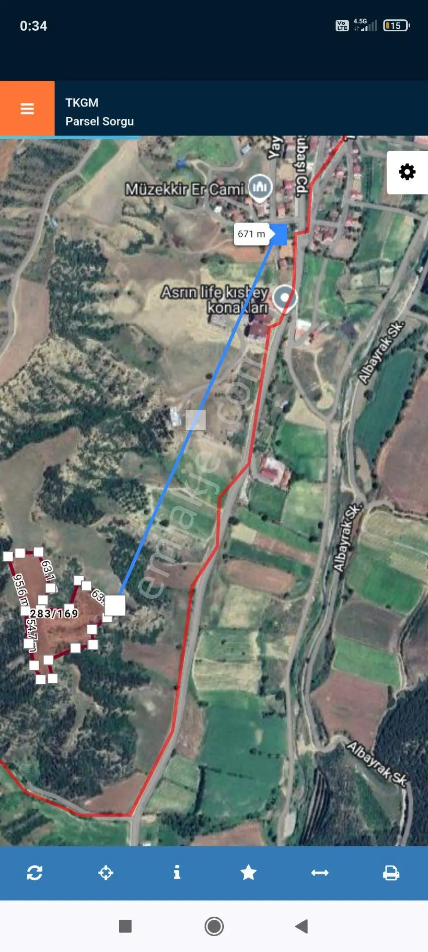 Tokat Erbaa Tepe Mah Asrın Life Siteleri Yakını Satılık 15.703 M2 Tek Tapu Meyilli Arazi — fotoğraf 18