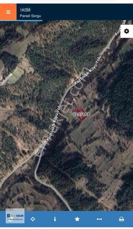 Bolu Pelitçik Köyü'Nde Toplam 6.291 M² Satılık Tarla Parselleri