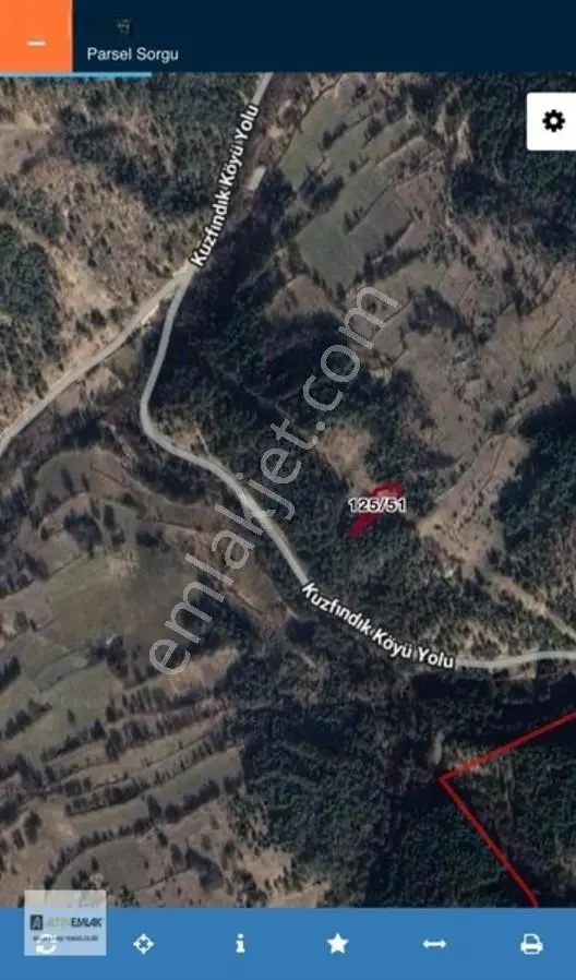 Bolu Pelitçik Köyü'nde Toplam 6.291 M² Satılık Tarla Parselleri — fotoğraf 3