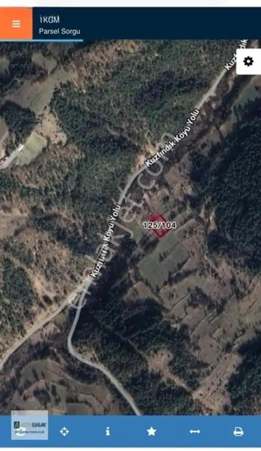 Bolu Pelitçik Köyü'nde Toplam 6.291 M² Satılık Tarla Parselleri — fotoğraf 7