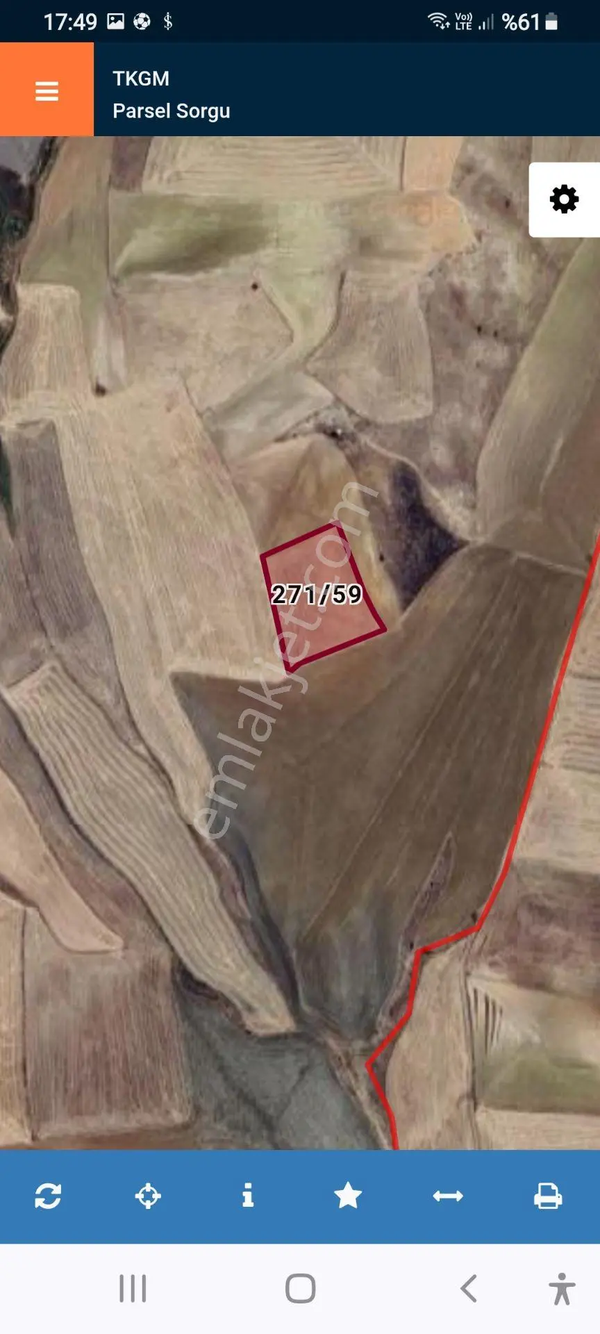 İlyap'tan Temelliyi Geçince Kargalıda Tek Tapulu 10.200m2 Tarla — fotoğraf 4