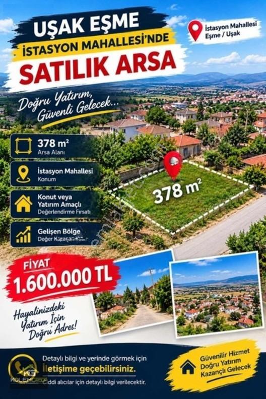 İstasyon Mahallesinde Satılık 378 M2 Arsa