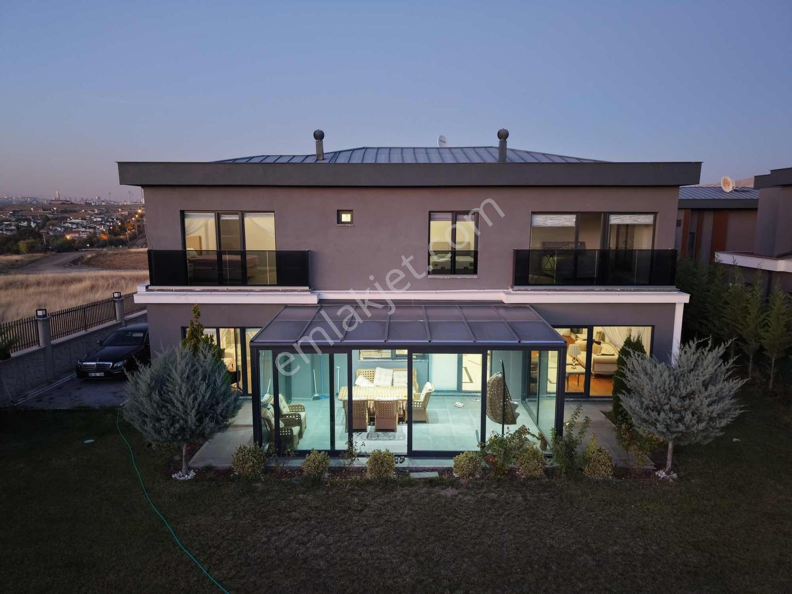 Gölbaşı Bahçelievler'de 5+1 750m²arsalı Ultralüx Satılık Villa — fotoğraf 5