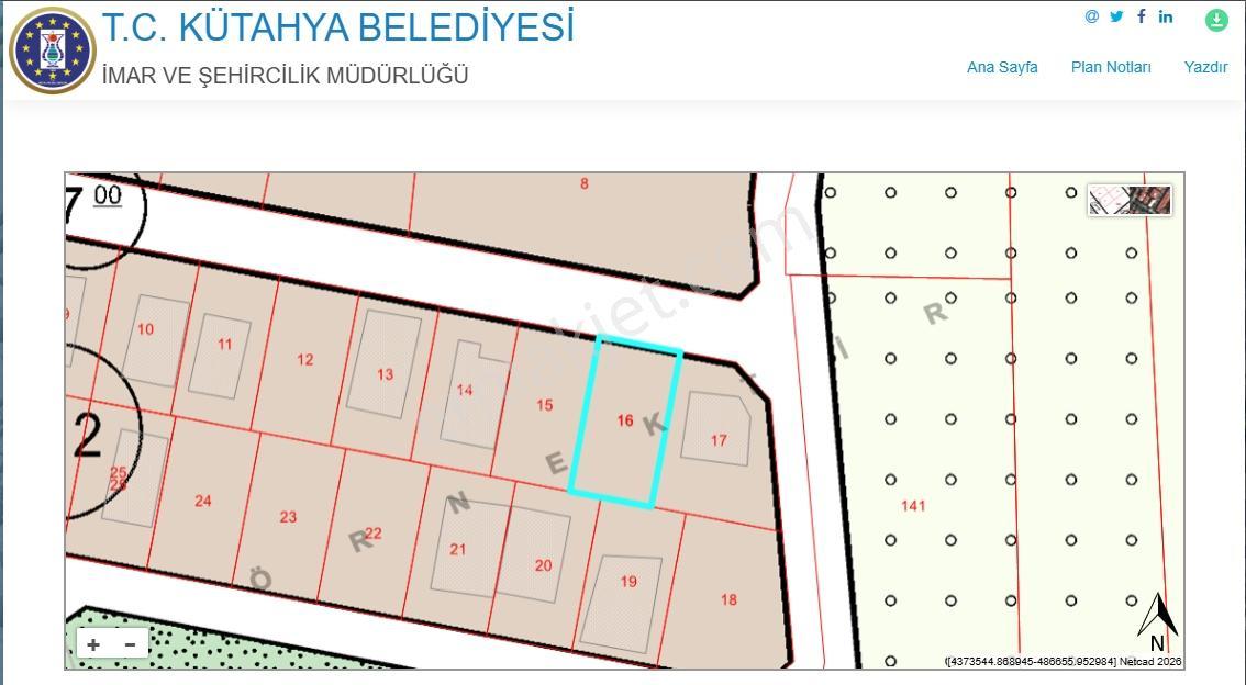 Kenan Uzman'dan Yocalı (enne) Kaplıcalarında Satılık 170 M2 Arsa — fotoğraf 5