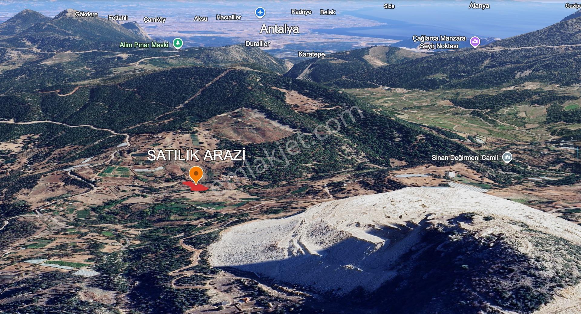 Antalya Konyaaltı Doyran'da 3.290 M² Müstakil Tapulu Parsel — fotoğraf 14