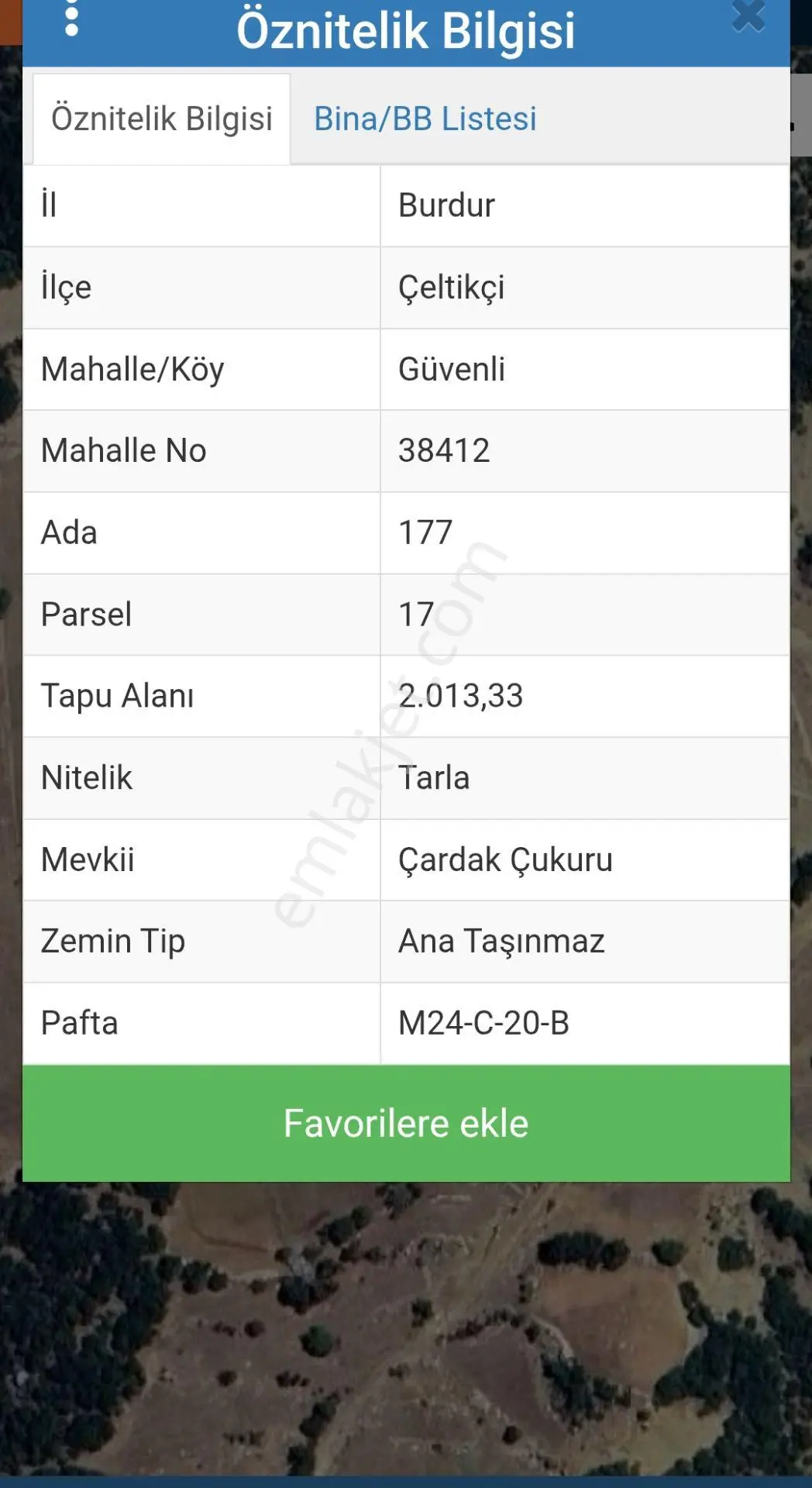 Wisrem'den Güvenli'de Satılık 2.013 M² Tarla — fotoğraf 5