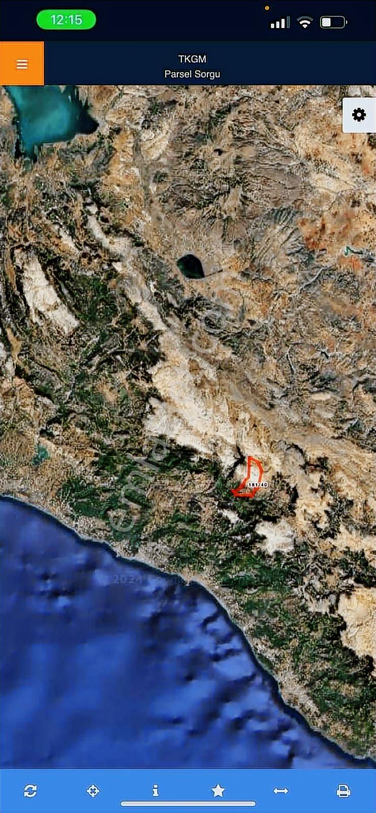 Antalya Gündoğmuş Kayabükü Mah. (çündere)de Satılık Arazi — fotoğraf 5