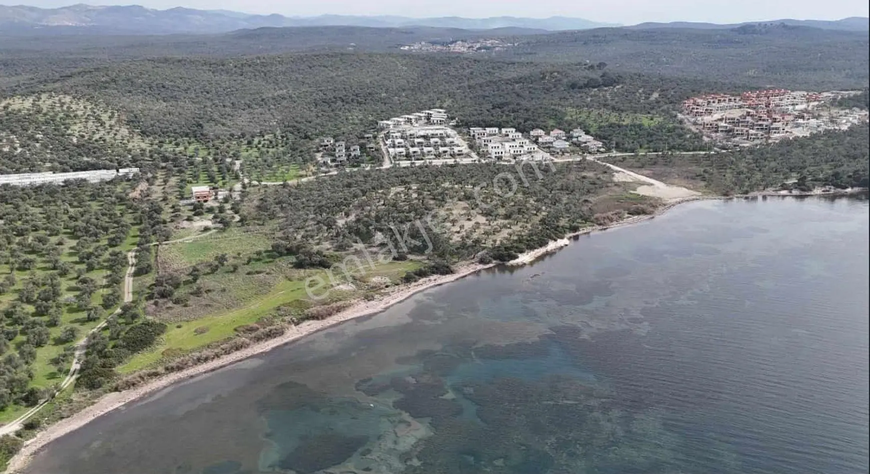 Gömec Te Satılık Villa İmarlı Arsa.
