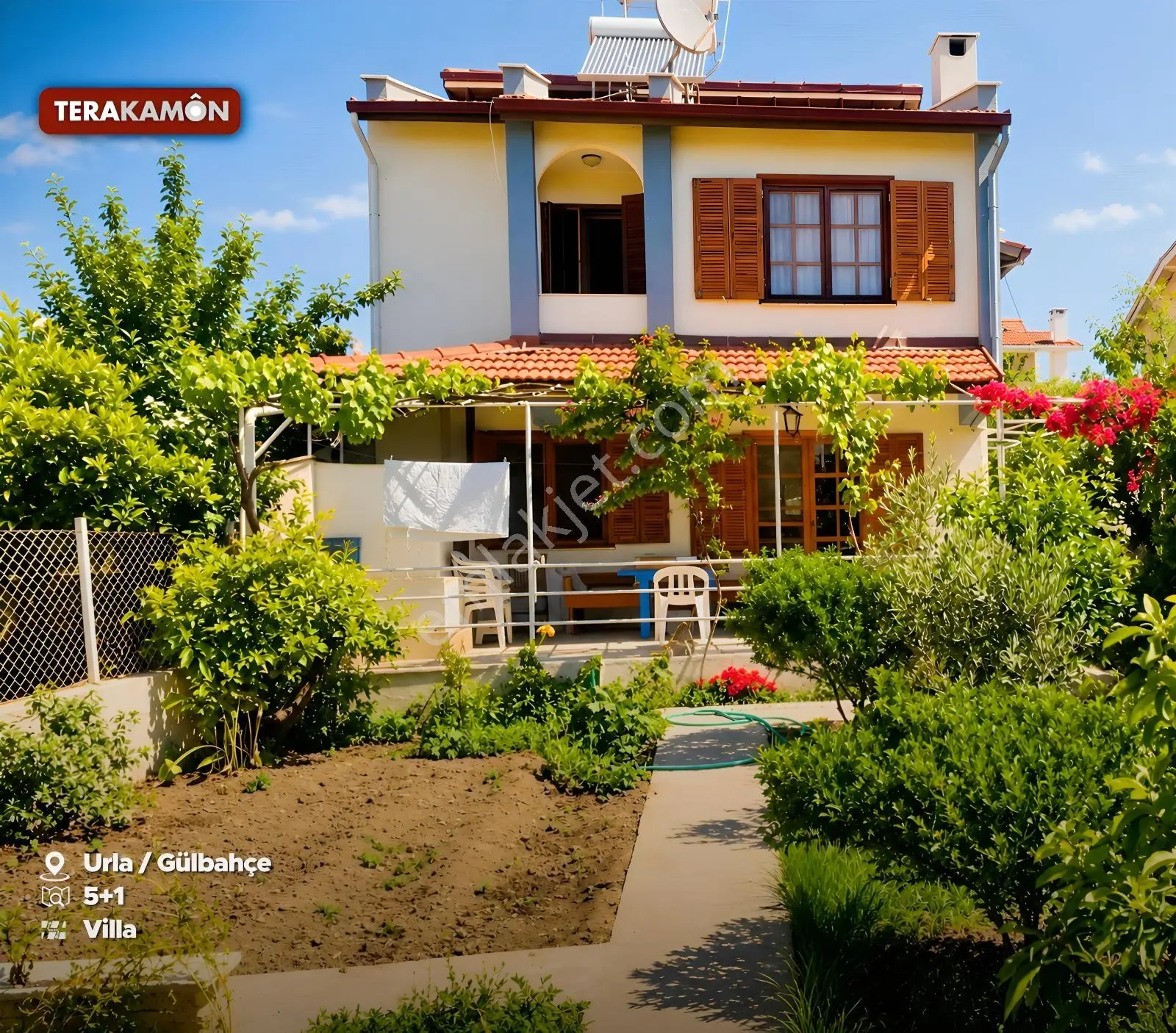 İzmir Urla Gülbahçe Denize Yakın Satılık Müstakil Villa Ev — fotoğraf 15