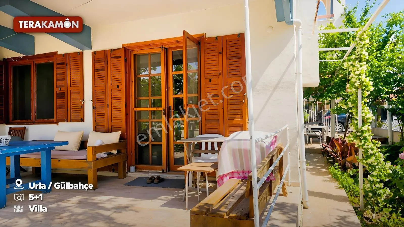 İzmir Urla Gülbahçe Denize Yakın Satılık Müstakil Villa Ev — fotoğraf 20
