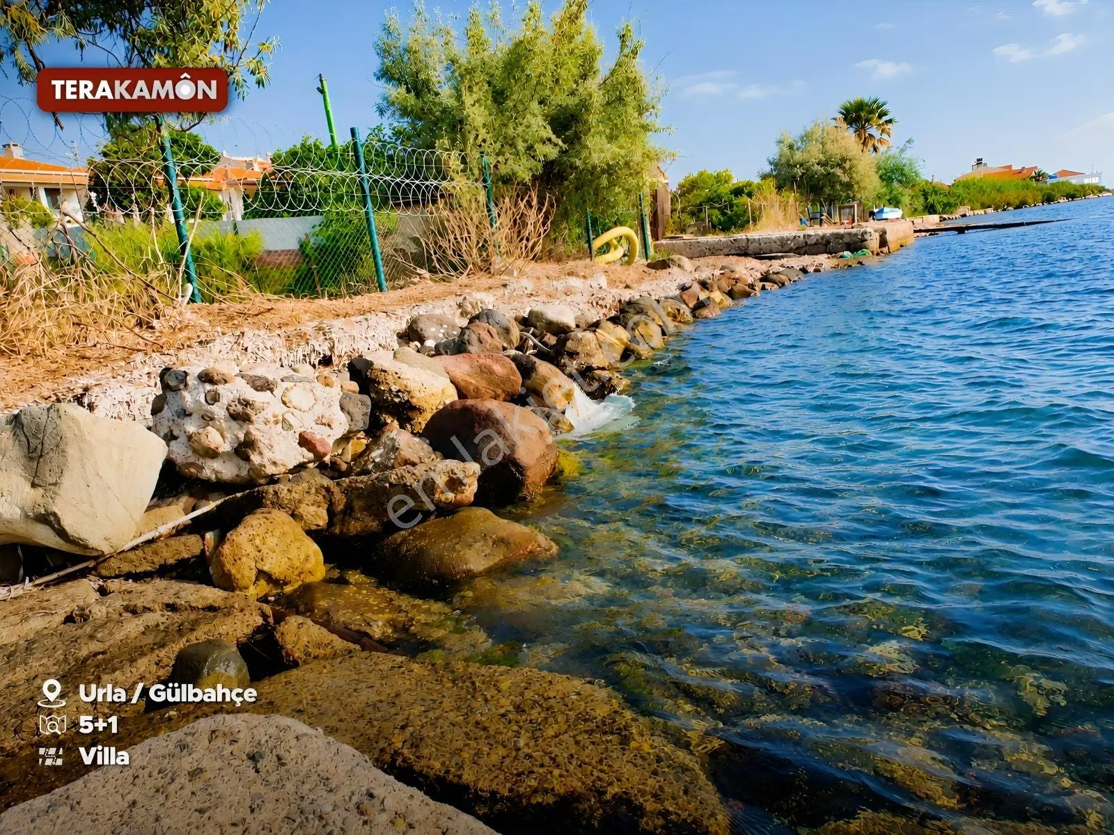 İzmir Urla Gülbahçe Denize Yakın Satılık Müstakil Villa Ev — fotoğraf 24