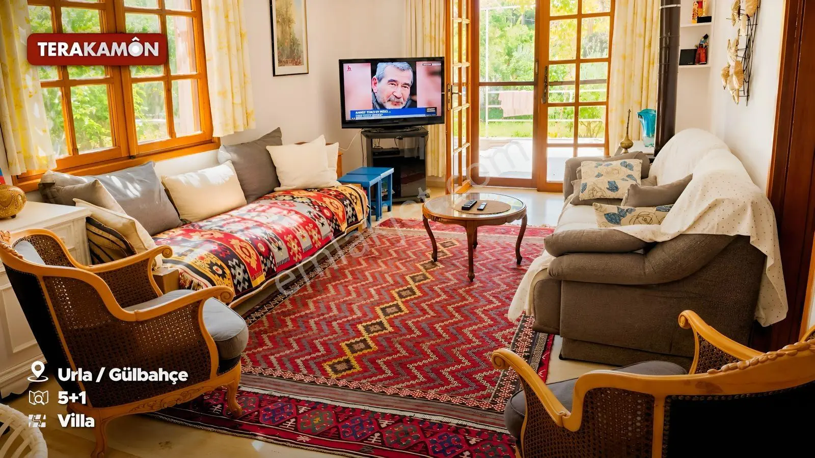 İzmir Urla Gülbahçe Denize Yakın Satılık Müstakil Villa Ev — fotoğraf 34