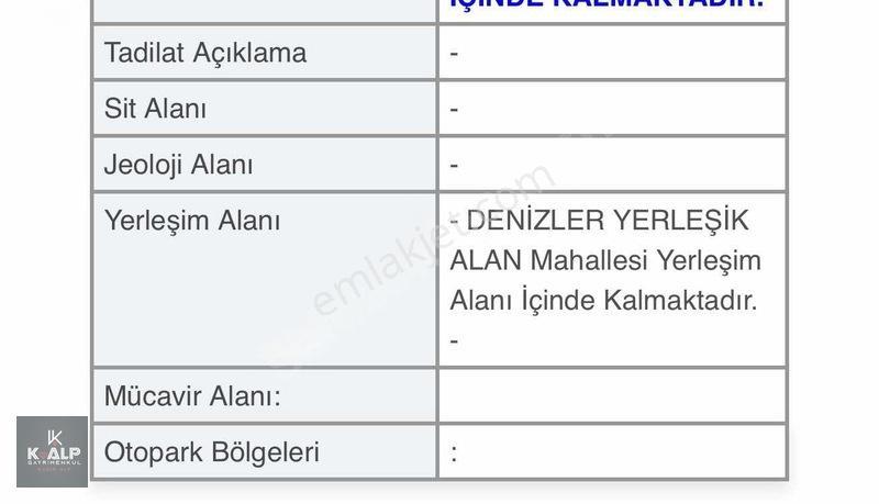 Denizler (taşlık) Mahallesinde Acil Satılık 5900 M2 Arsa — fotoğraf 14
