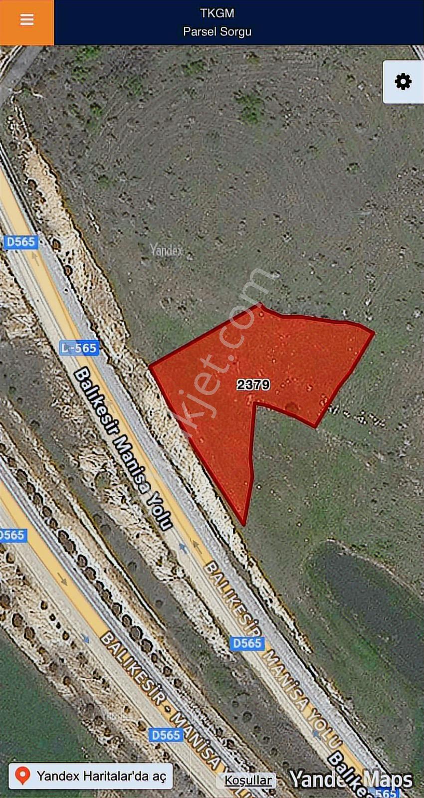Balcity - Altıeylül 3.900 M2 Otoyola Cephe Gölet Manzaralı Tarla — fotoğraf 3