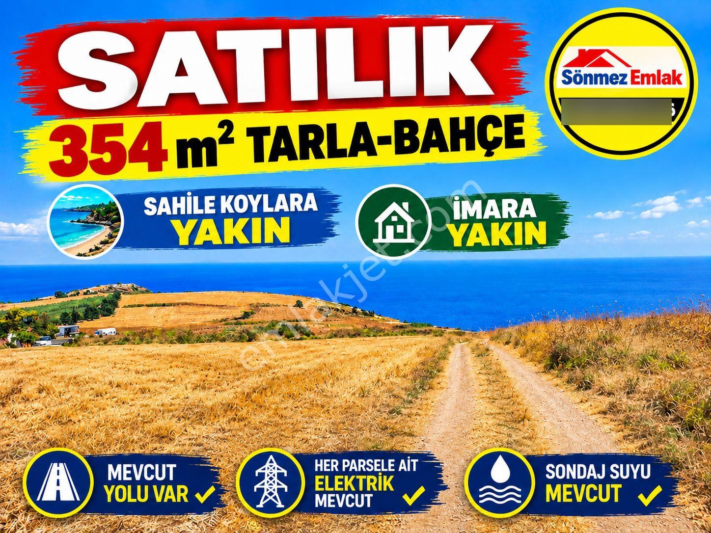 Mudanya Esence'de 354 M² Satılık Tarla-bahçe | Yol, Su, Elektrik — fotoğraf 9