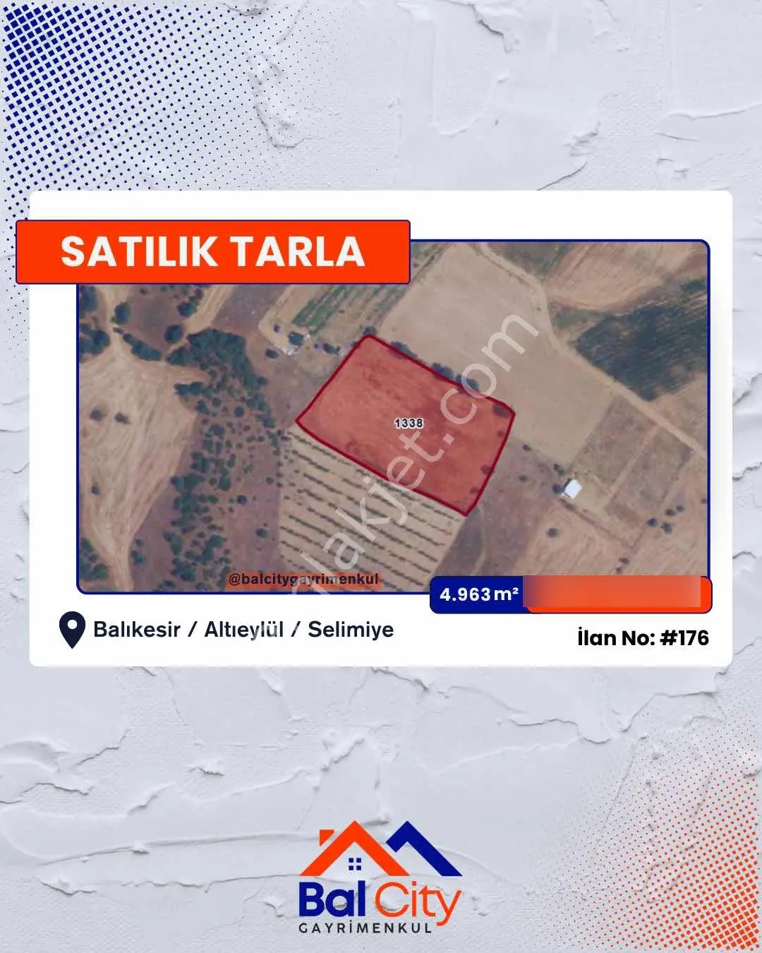 Balcity - Altıeylül Selimiye'de 4.963 M2 Meraya Ve Yola Cephe — fotoğraf 3