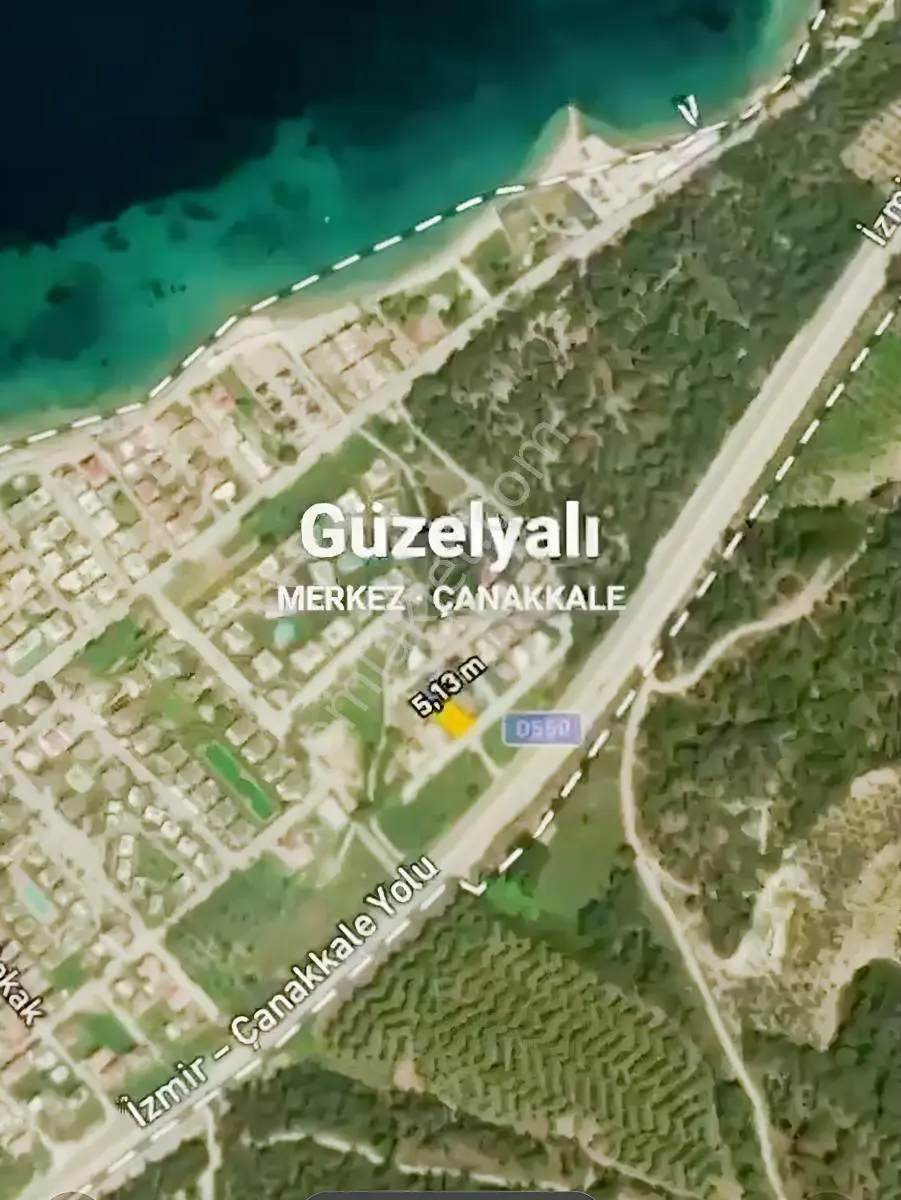 Çanakkale Güzelyalıda 240 M², 2 Kat İmarlı Satılık Arsa!