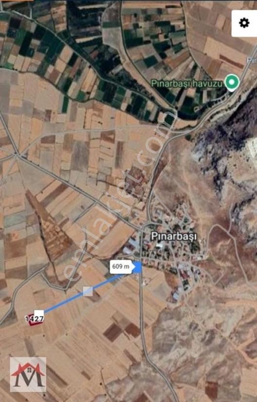 Kemer Pınarbaşında Köye 600m Mesafede 3300m² Tarla — fotoğraf 3