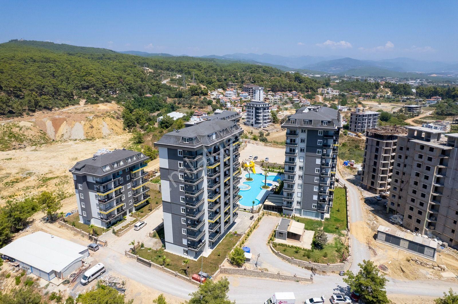 Alanya Avsallar Lüks Site İçi Satılık 1+1 Daire — fotoğraf 9