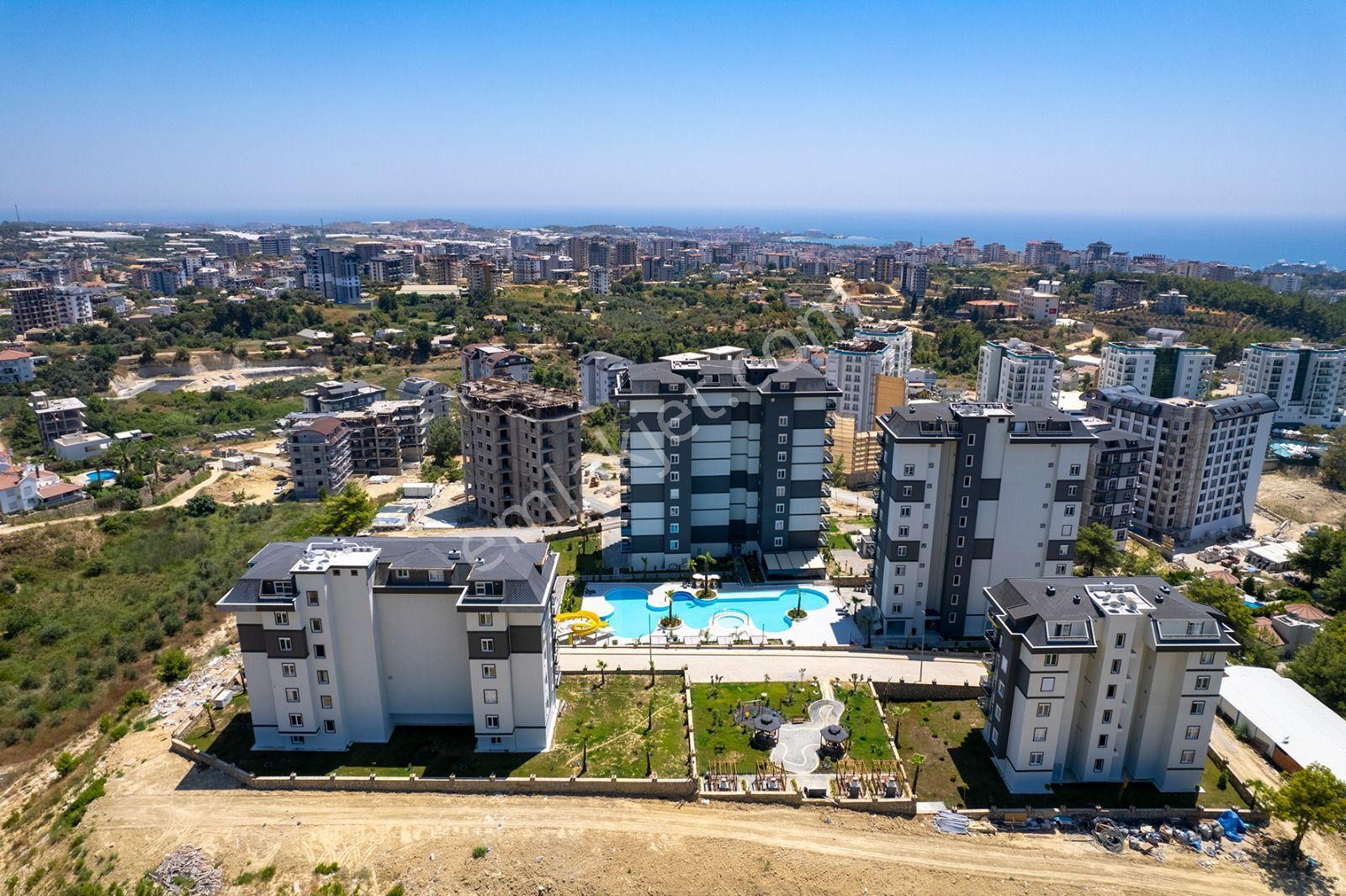 Alanya Avsallar Lüks Site İçi Satılık 1+1 Daire — fotoğraf 13