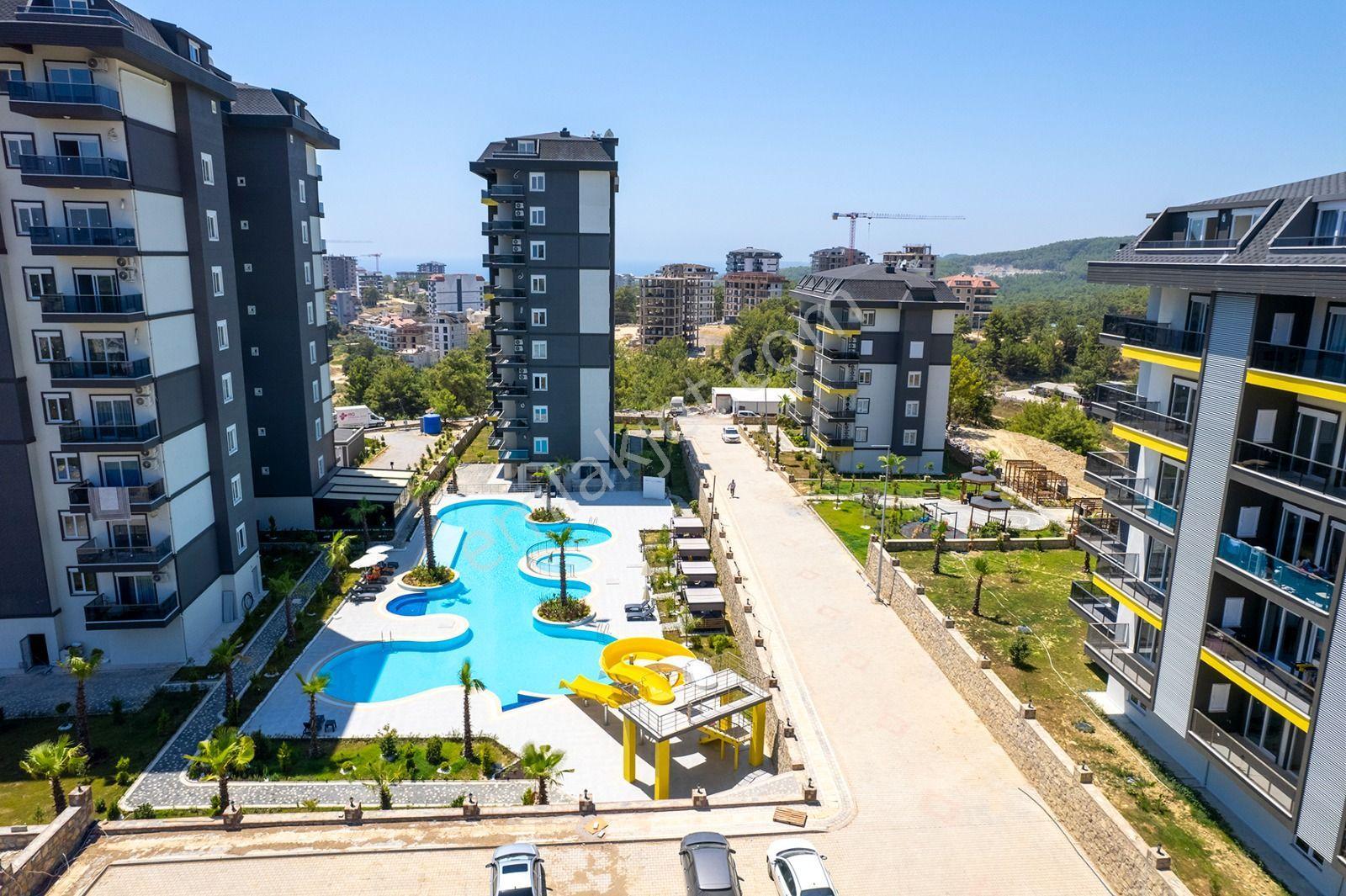 Alanya Avsallar Lüks Site İçi Satılık 1+1 Daire — fotoğraf 18