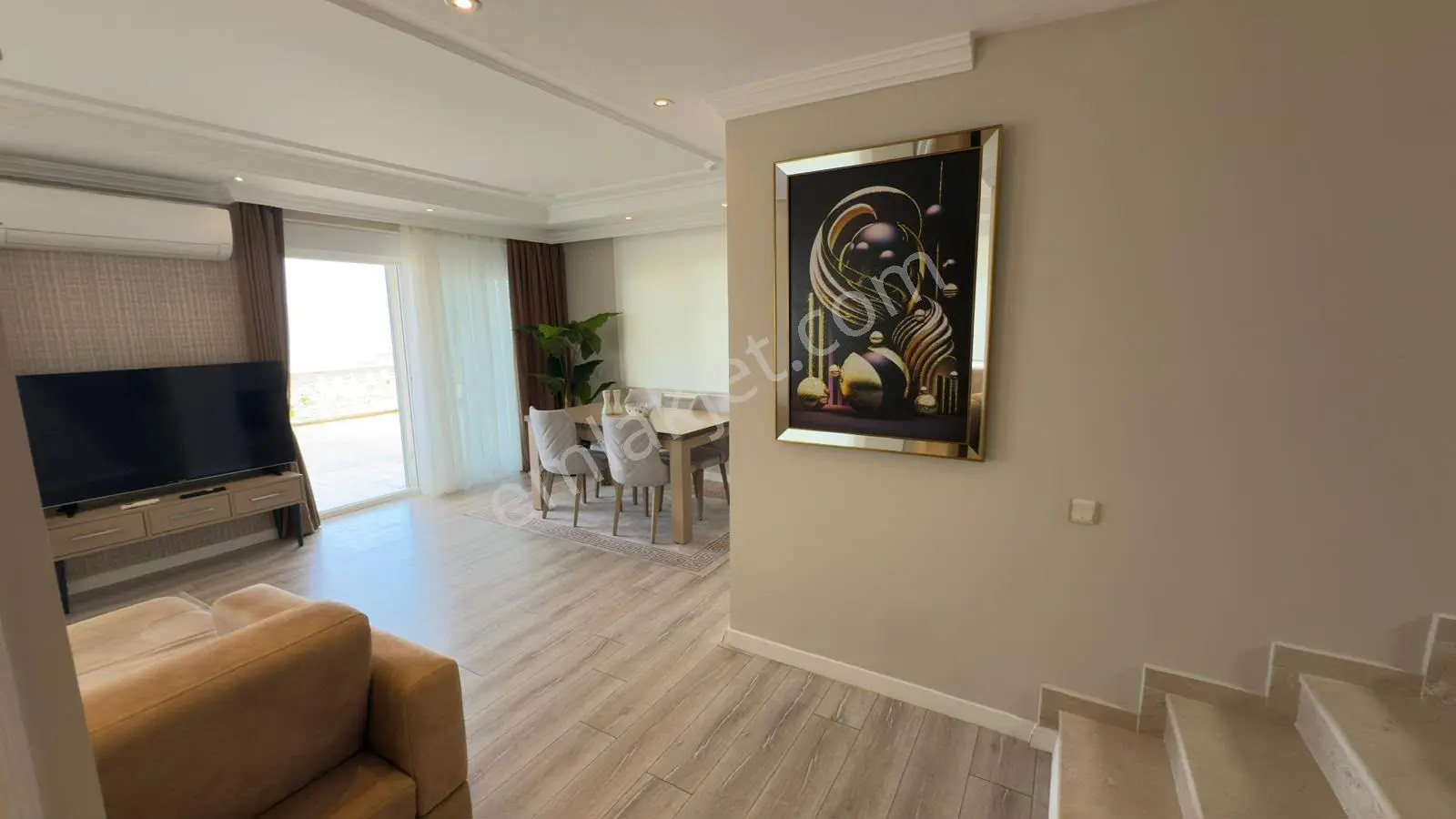 Alanya Kargıcak'ta Deniz Manzaralı Eşyalı 3+1 Villa — fotoğraf 5
