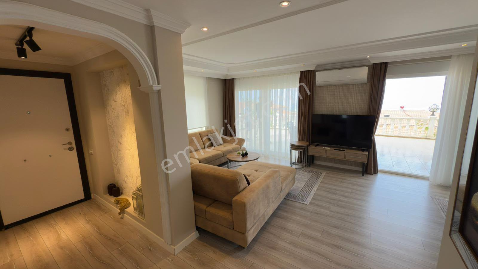 Alanya Kargıcak'ta Deniz Manzaralı Eşyalı 3+1 Villa — fotoğraf 7