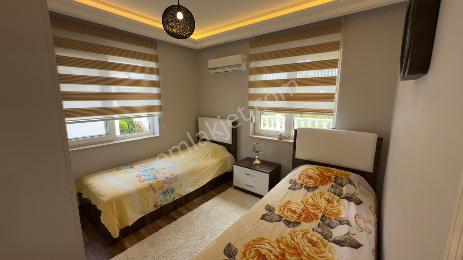 Alanya Kargıcak'ta Deniz Manzaralı Eşyalı 3+1 Villa — fotoğraf 14