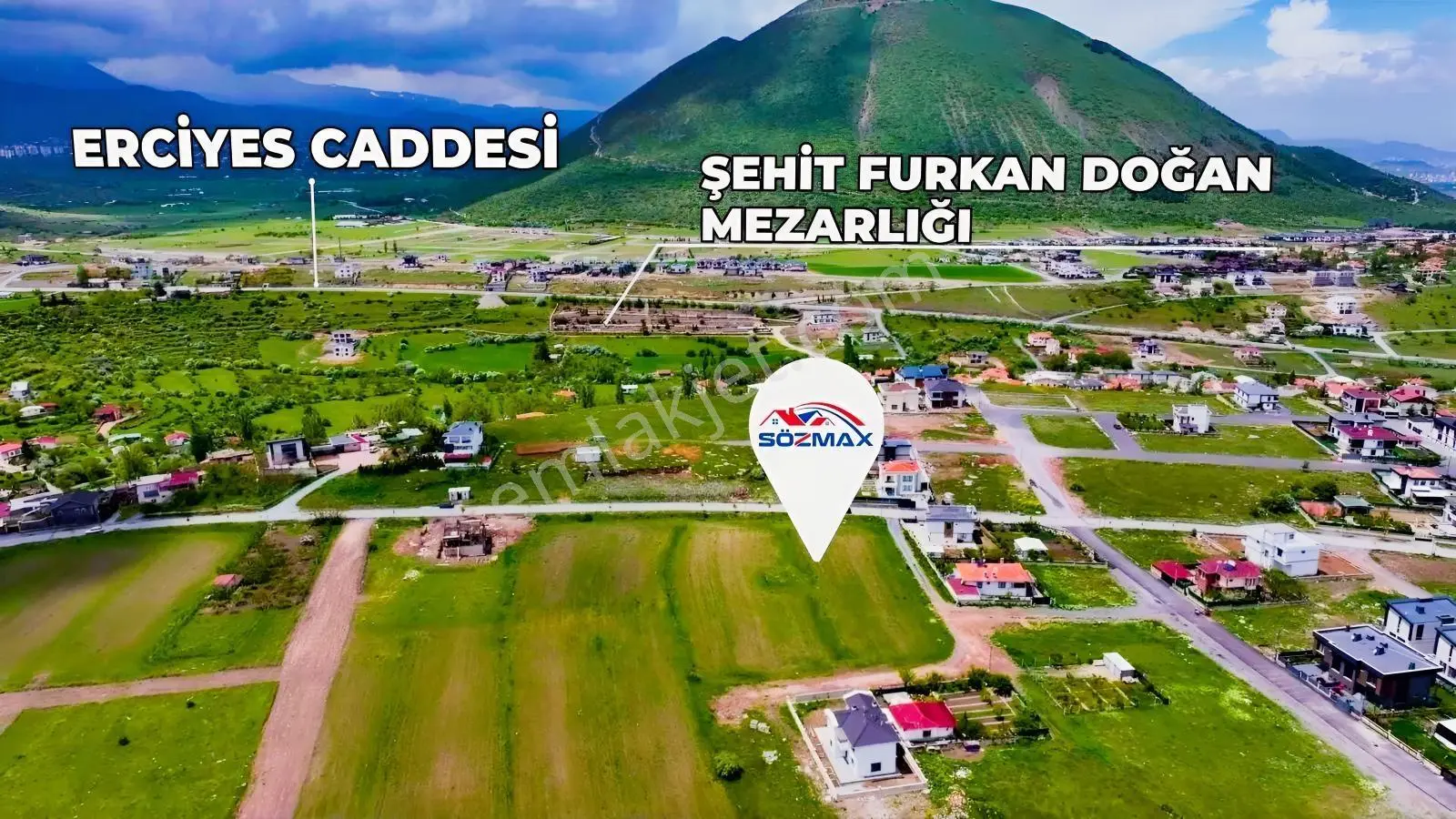 Talas Reşadiye De Satılık Tek Tapu Villa Parseli Son Rakam — fotoğraf 8