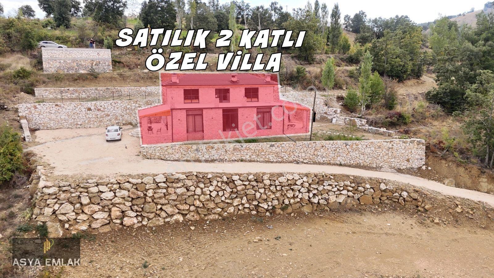 Burdur Ağlasun Yeşilbaşköy'de Full Traverten Taş Mimarili Villa — fotoğraf 6
