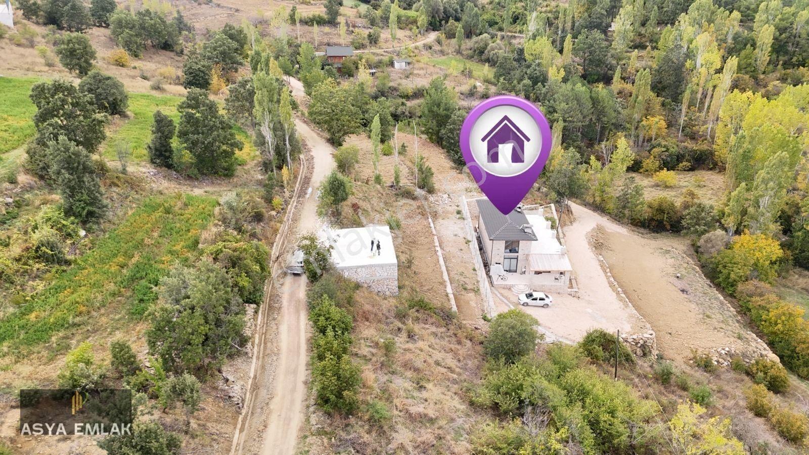 Burdur Ağlasun Yeşilbaşköy'de Full Traverten Taş Mimarili Villa — fotoğraf 7