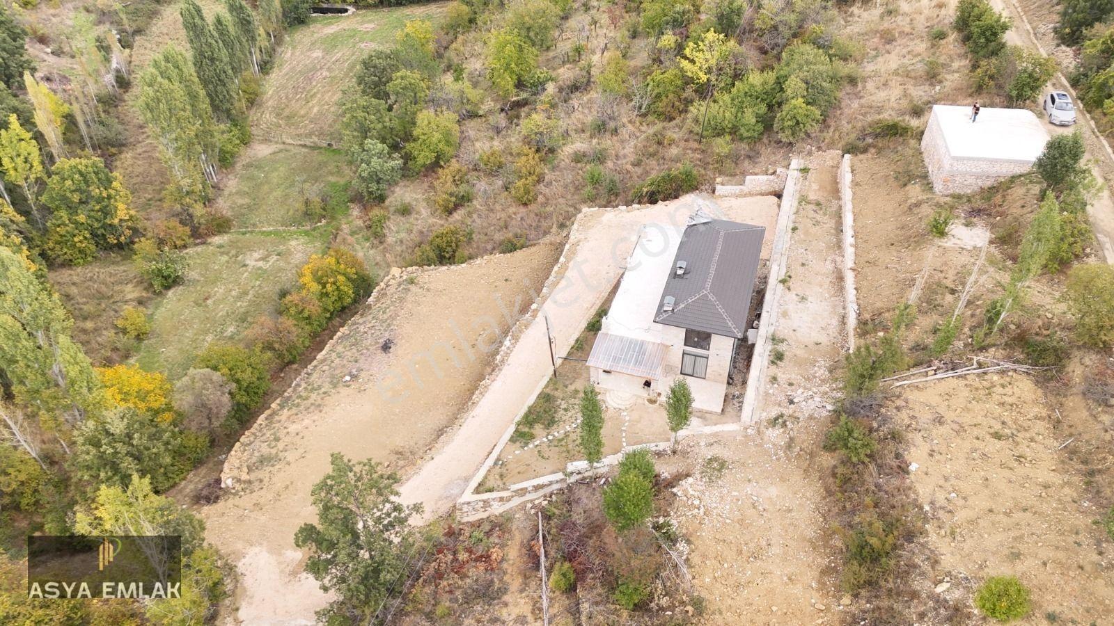 Burdur Ağlasun Yeşilbaşköy'de Full Traverten Taş Mimarili Villa — fotoğraf 16
