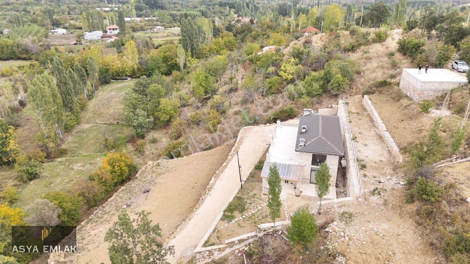 Burdur Ağlasun Yeşilbaşköy'de Full Traverten Taş Mimarili Villa — fotoğraf 17