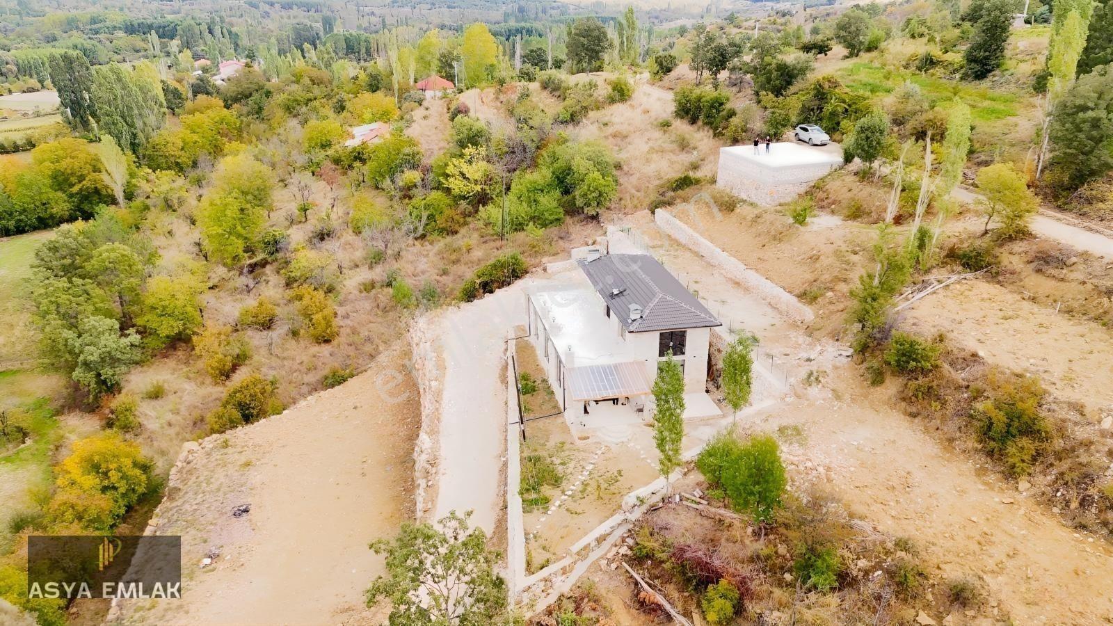 Burdur Ağlasun Yeşilbaşköy'de Full Traverten Taş Mimarili Villa — fotoğraf 18