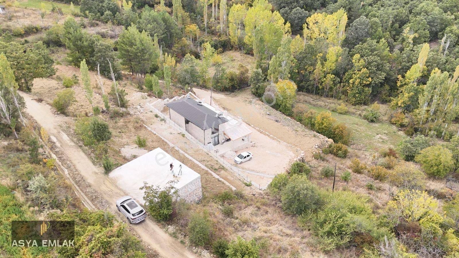 Burdur Ağlasun Yeşilbaşköy'de Full Traverten Taş Mimarili Villa — fotoğraf 20