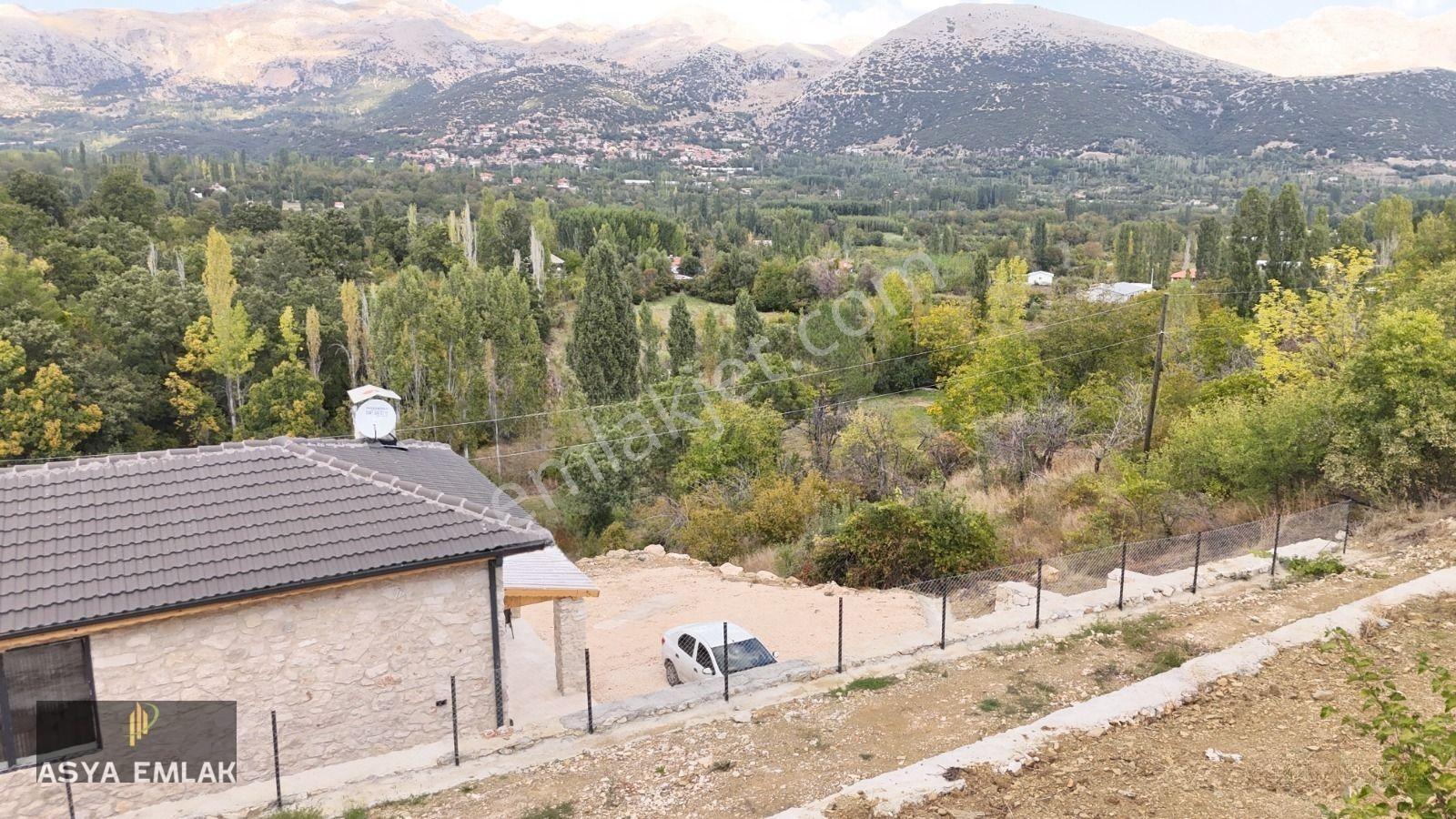 Burdur Ağlasun Yeşilbaşköy'de Full Traverten Taş Mimarili Villa — fotoğraf 34