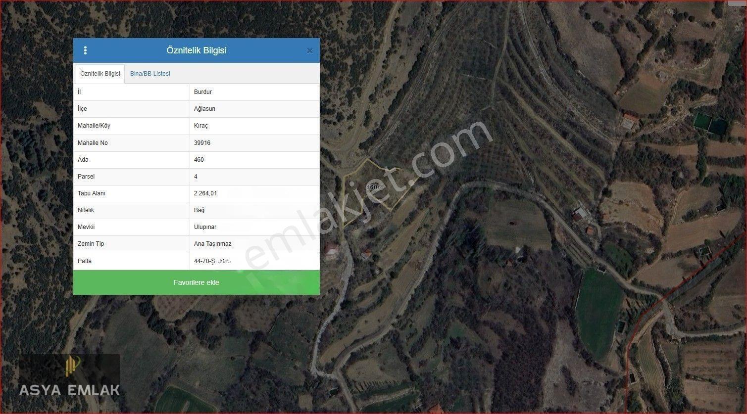 Ağlasun Kıraç Mahallesinde Satılık Fırsat Bağ — fotoğraf 27