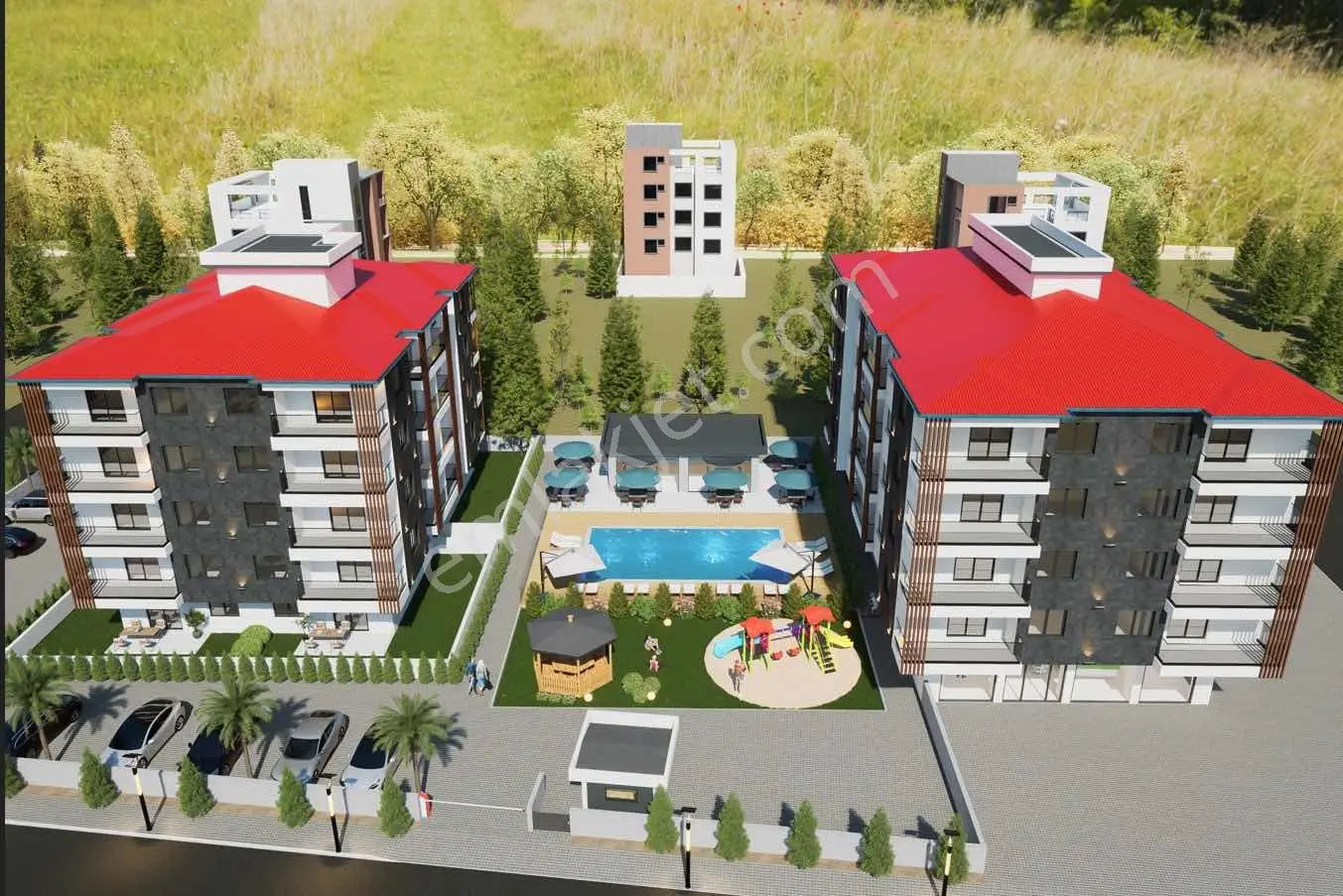 Berk Emlak'Tan İnönü Mahallesinde Site İçi 3+1 Satılık Daire