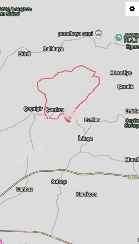 Karacabey Çamlıca'da 1000 Metre² Tarla — fotoğraf 3