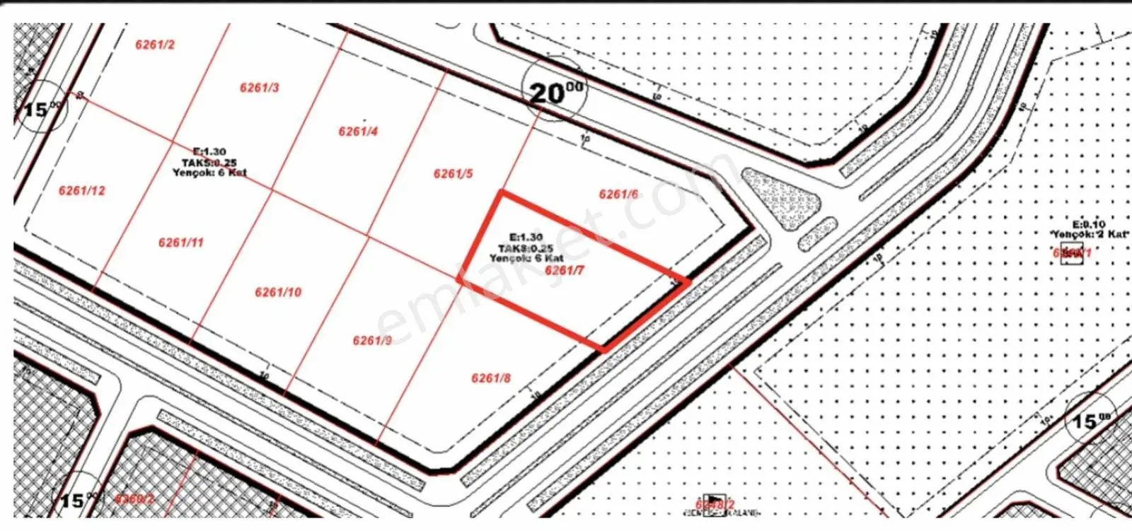 Dies'ten İstiklal Parkı Yanında 3.800 M² Müstakil İmarlı Arsa — fotoğraf 5