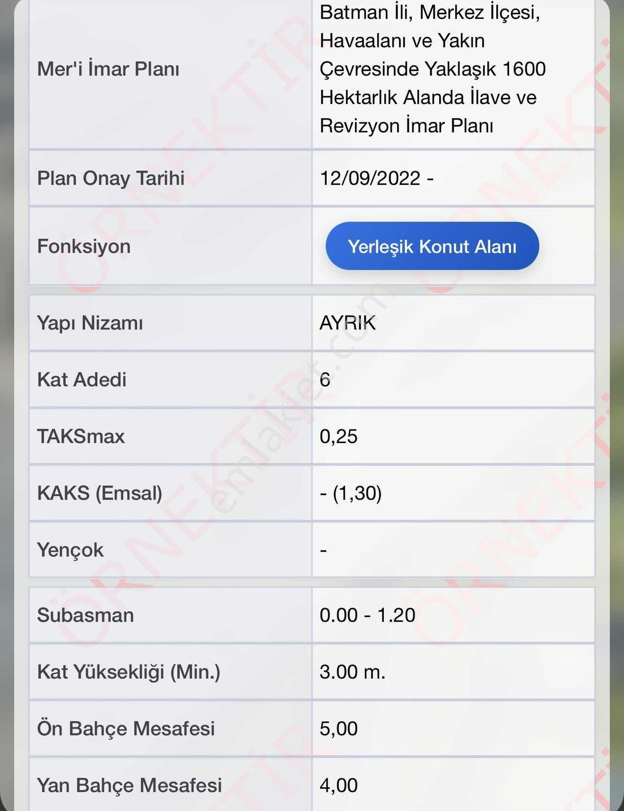 Dies'ten İstiklal Parkı Yanında 3.800 M² Müstakil İmarlı Arsa — fotoğraf 6