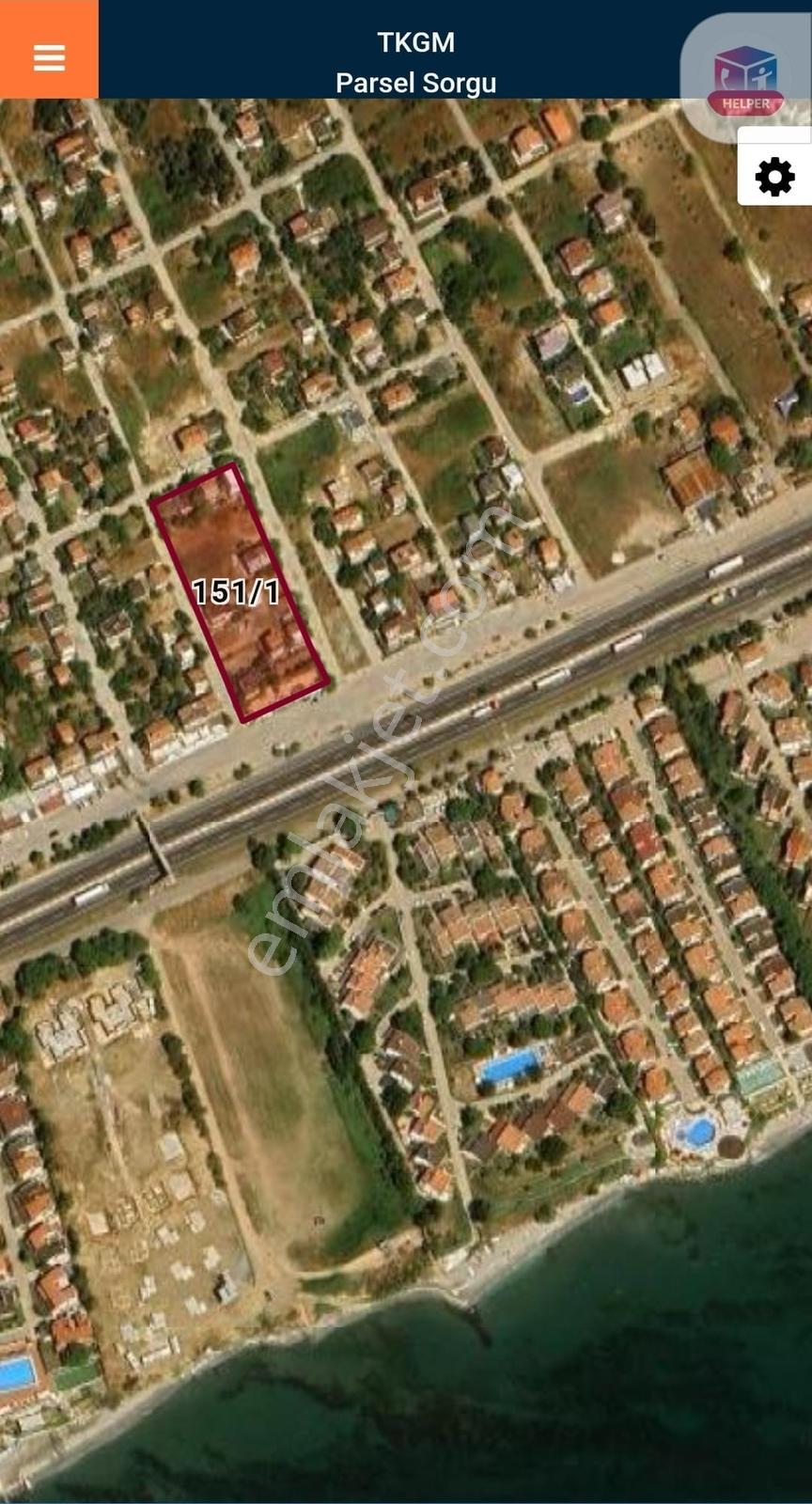 Haydar Emlaktan Yenicede 2 Parsel 200 M2 Denize Ve Çarşıya Yakın