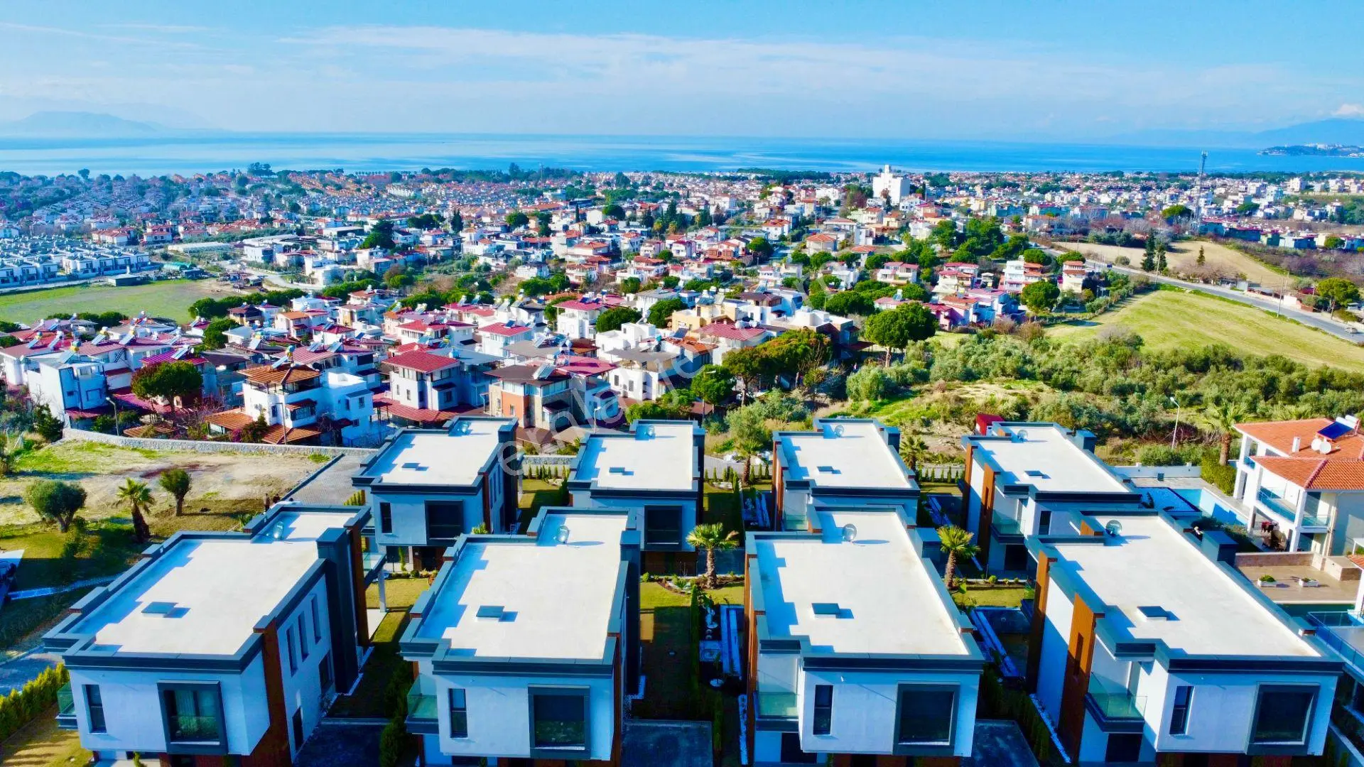 Kuşadası Soğucakta Deniz Manzaralı Sıfır Müstakil Satılık Villalar — fotoğraf 4