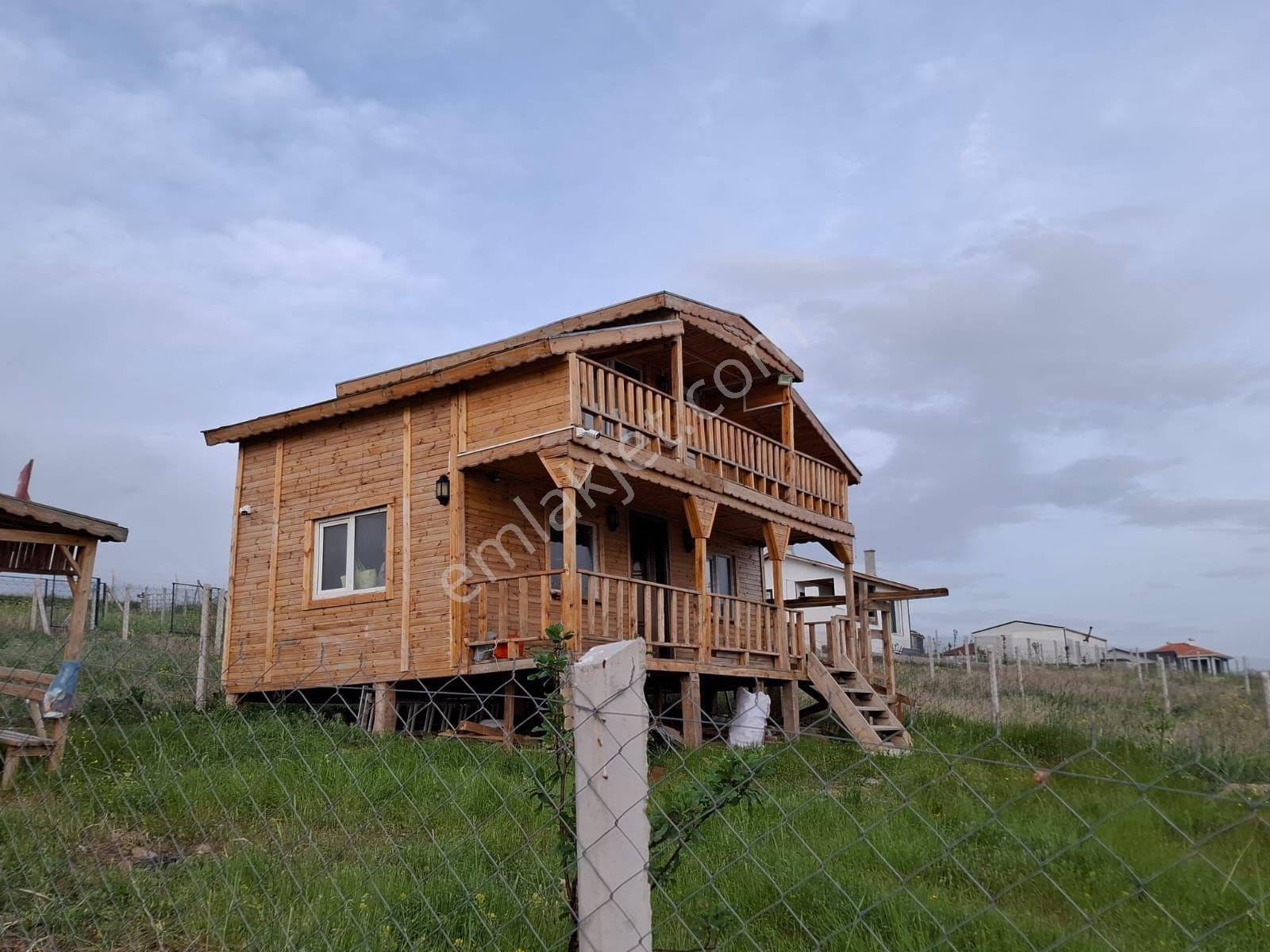 Akyurt Devlet Hast. Yakını İki Katlı Ahşap Ev+çardak 300m2 Bahçe — fotoğraf 2