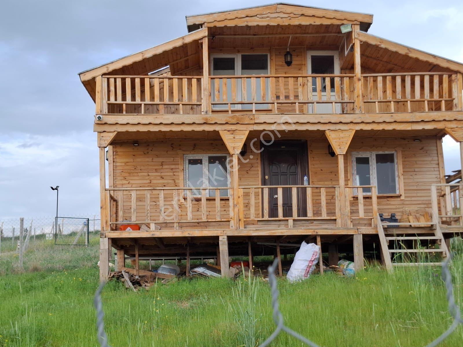 Akyurt Devlet Hast. Yakını İki Katlı Ahşap Ev+çardak 300m2 Bahçe — fotoğraf 4
