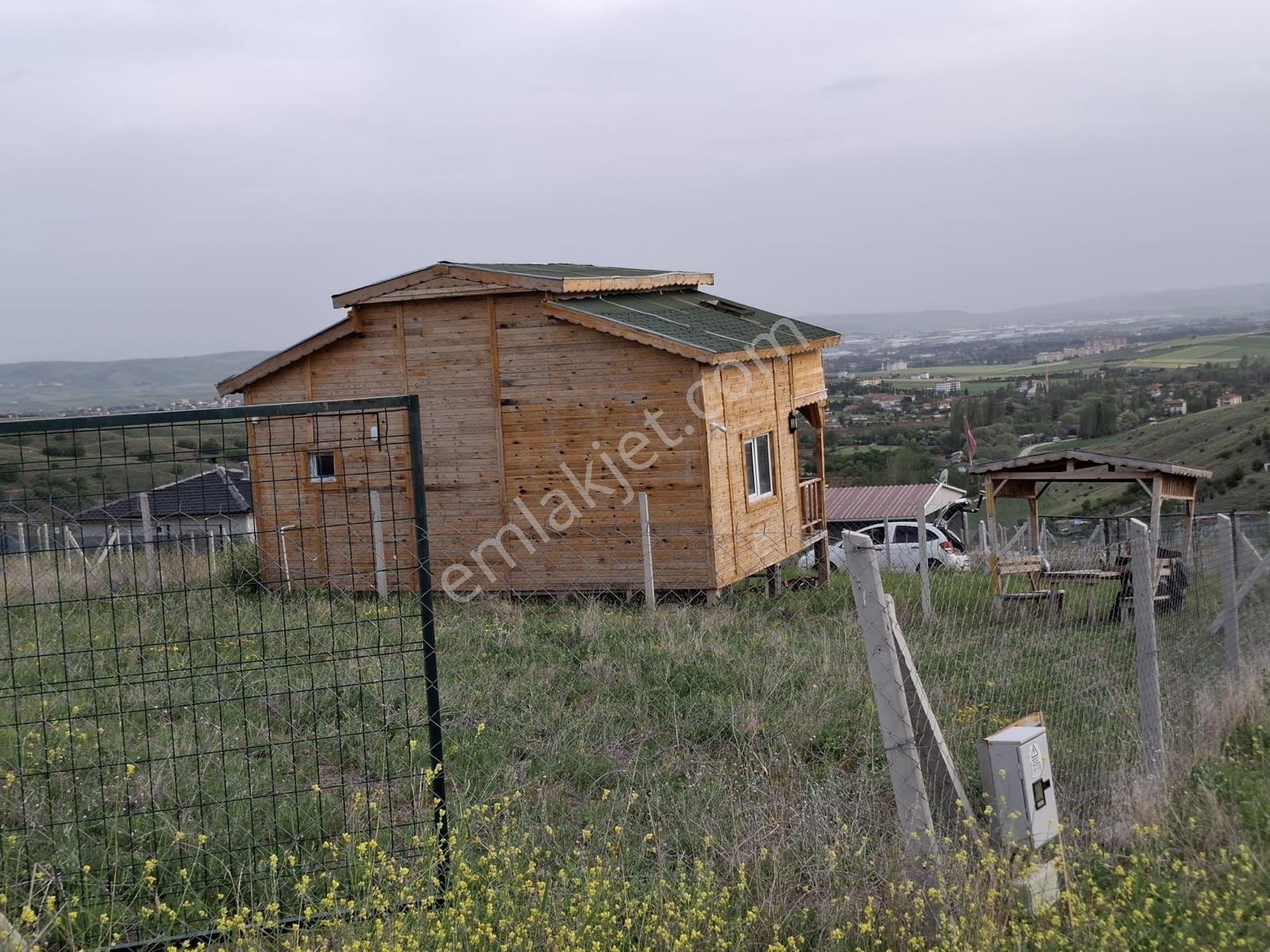 Akyurt Devlet Hast. Yakını İki Katlı Ahşap Ev+çardak 300m2 Bahçe — fotoğraf 6
